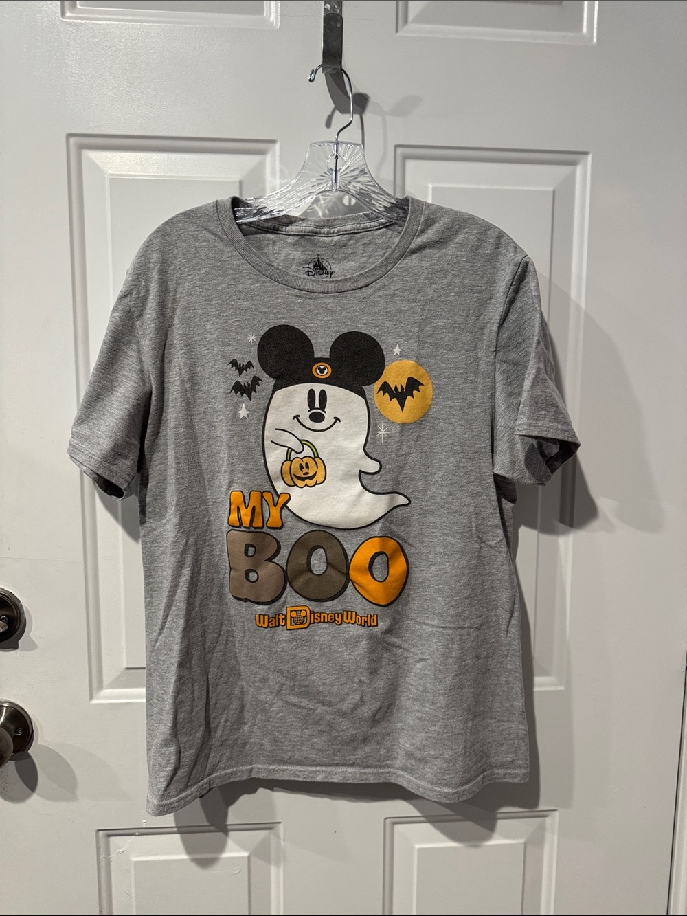 Disney World Gray 'My Boo' Halloween Ghost Tee
